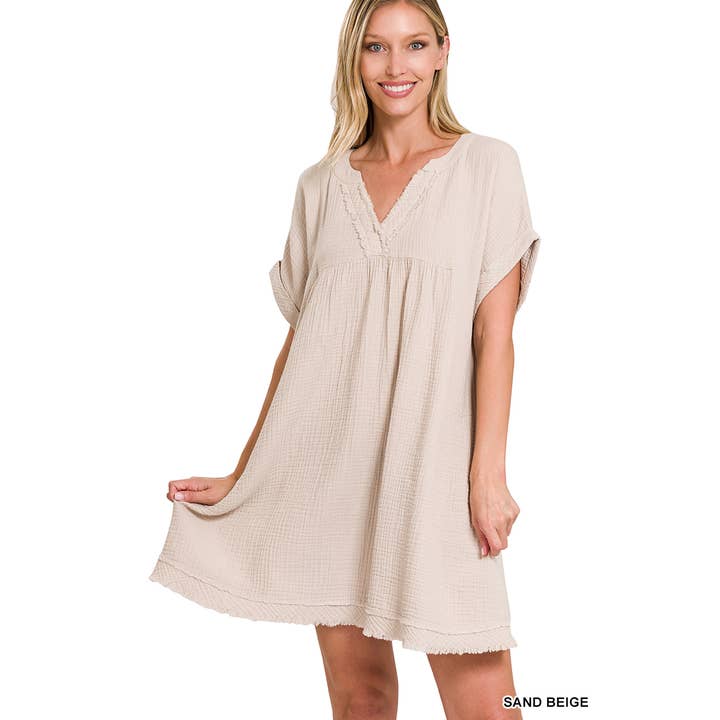 Sadie Gauze Dress