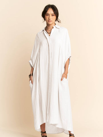 Jan Oversized Shirt Dress