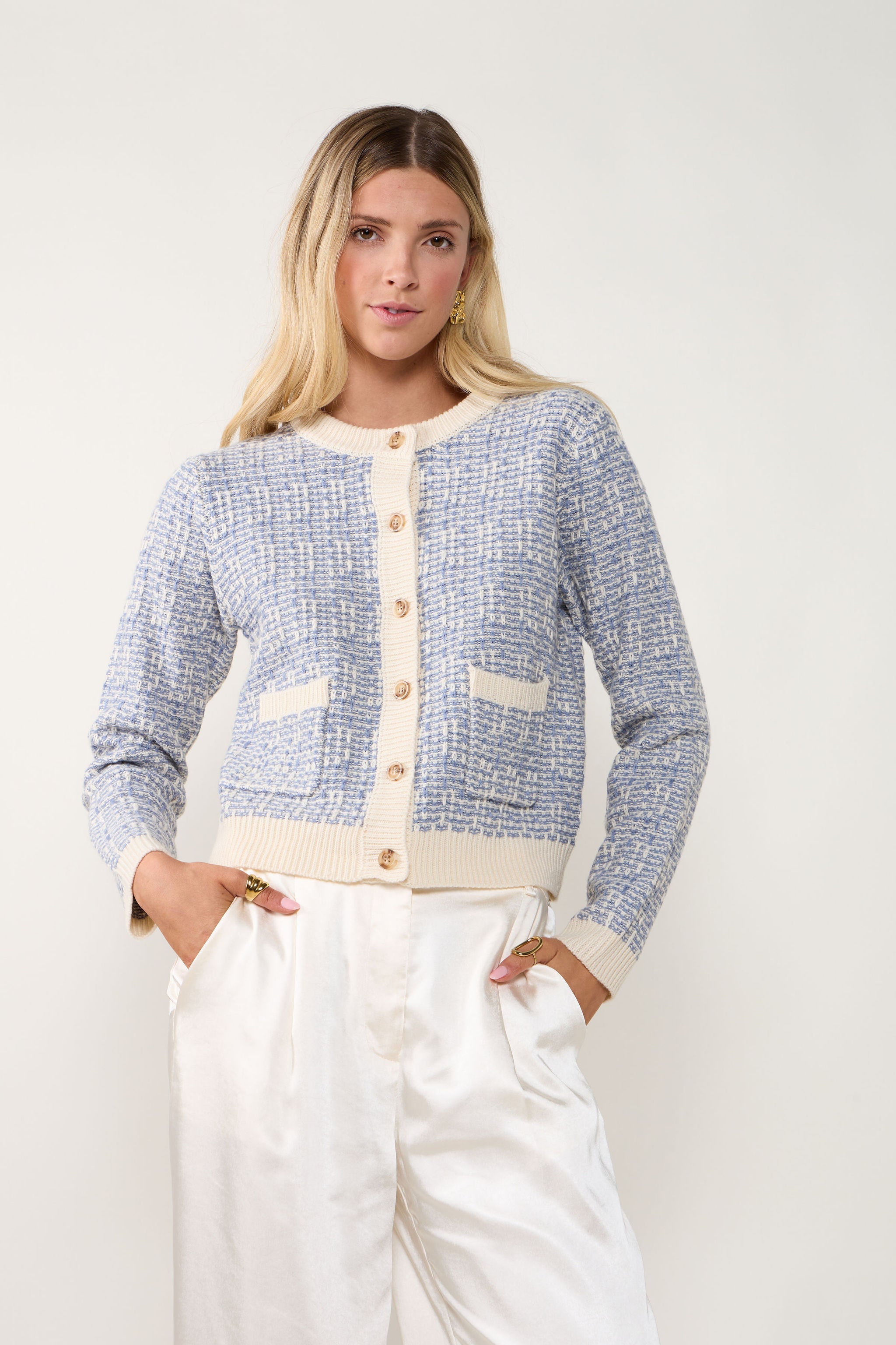 Jamie Button Up Sweater