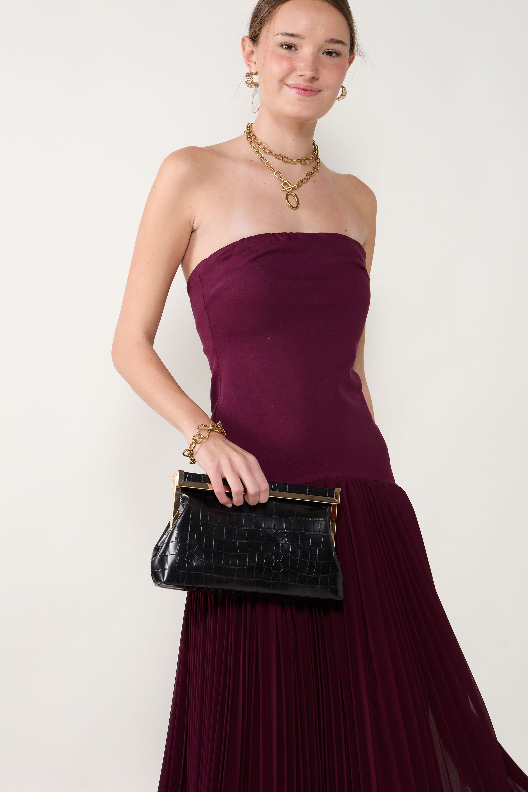 Elizabeth Strapless Maxi Dress