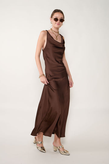 Carrie V Neck Sleeveless Maxi Dress