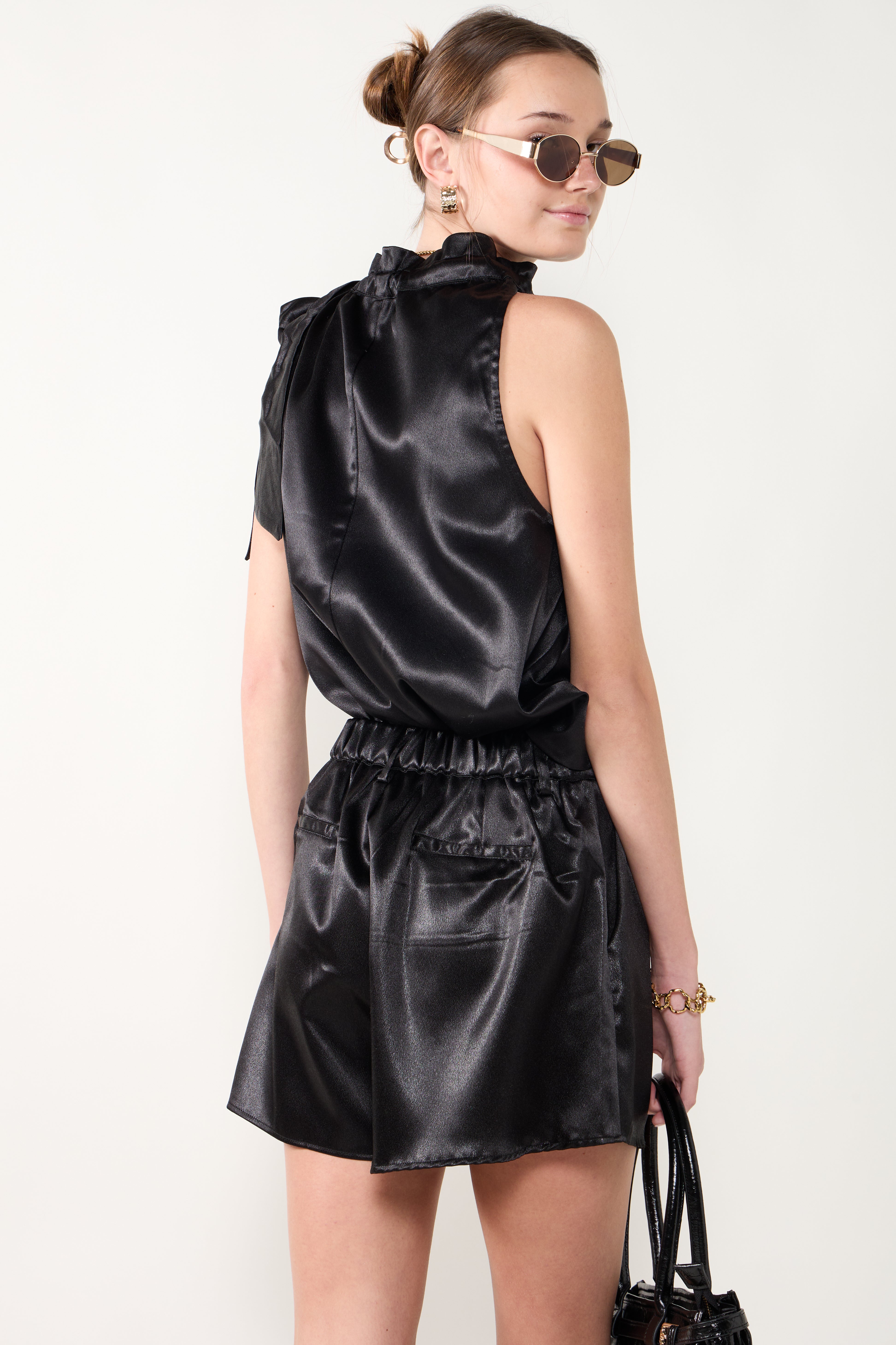 Eve Ruffle Sleeveless Top