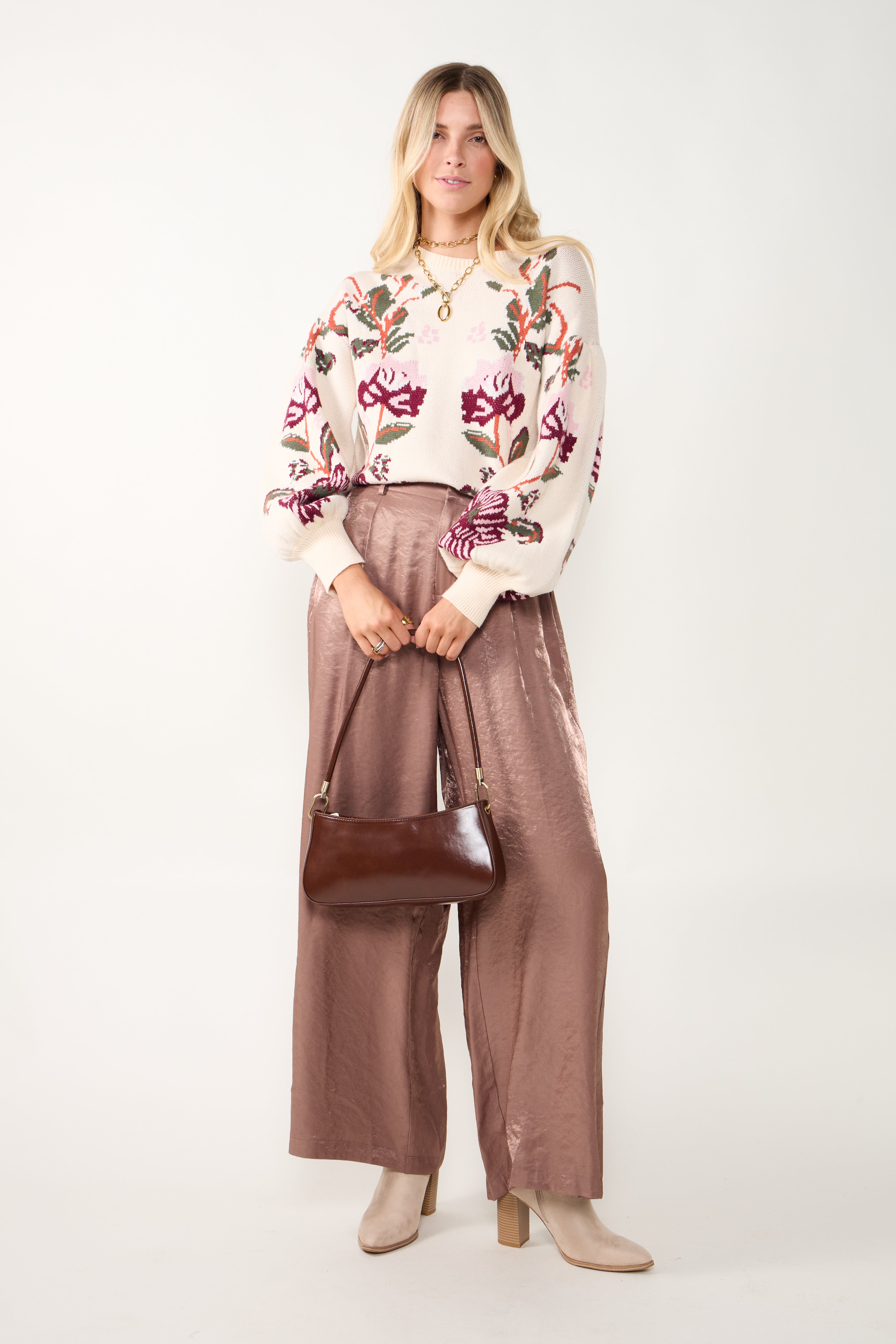 Ruby High Waist Wide Pants