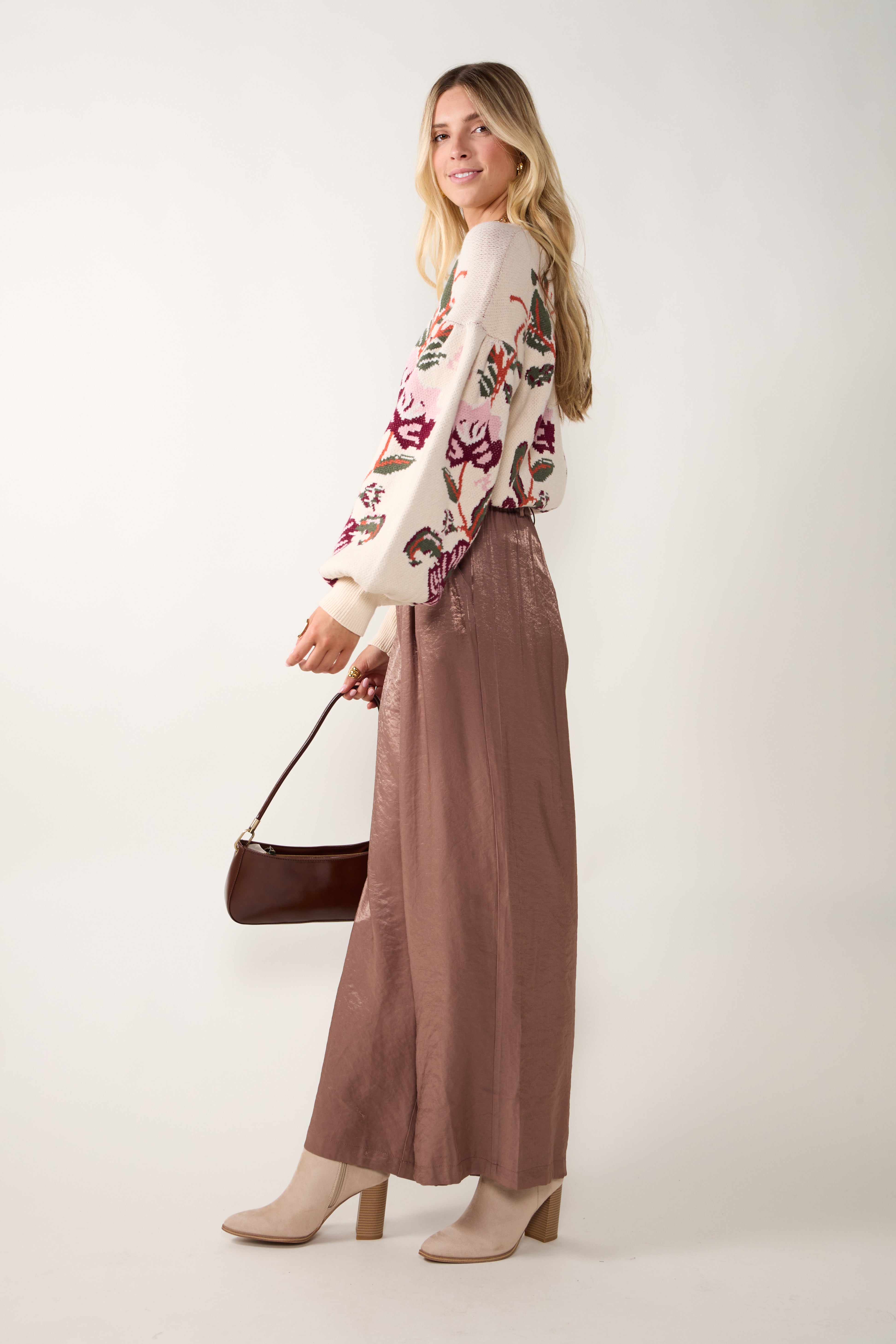 Ruby High Waist Wide Pants