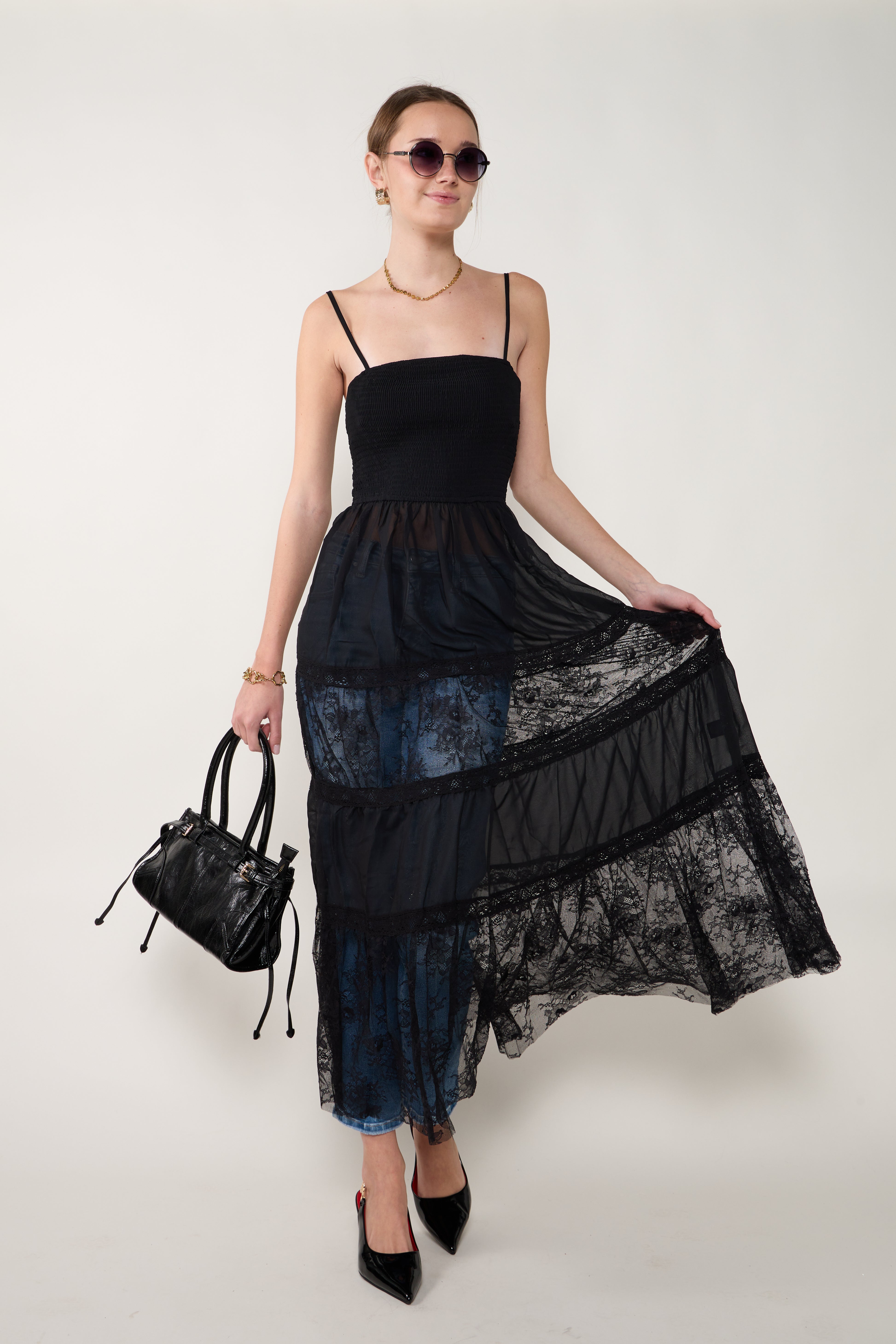 Ayla Lace Maxi Top