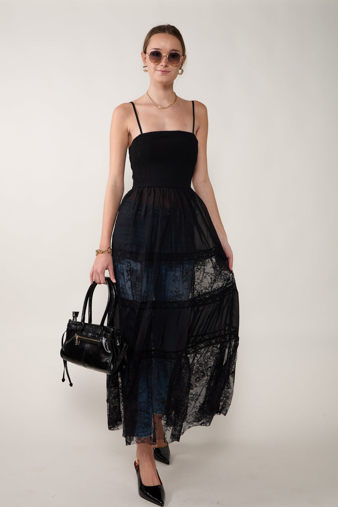 Ayla Lace Maxi Top