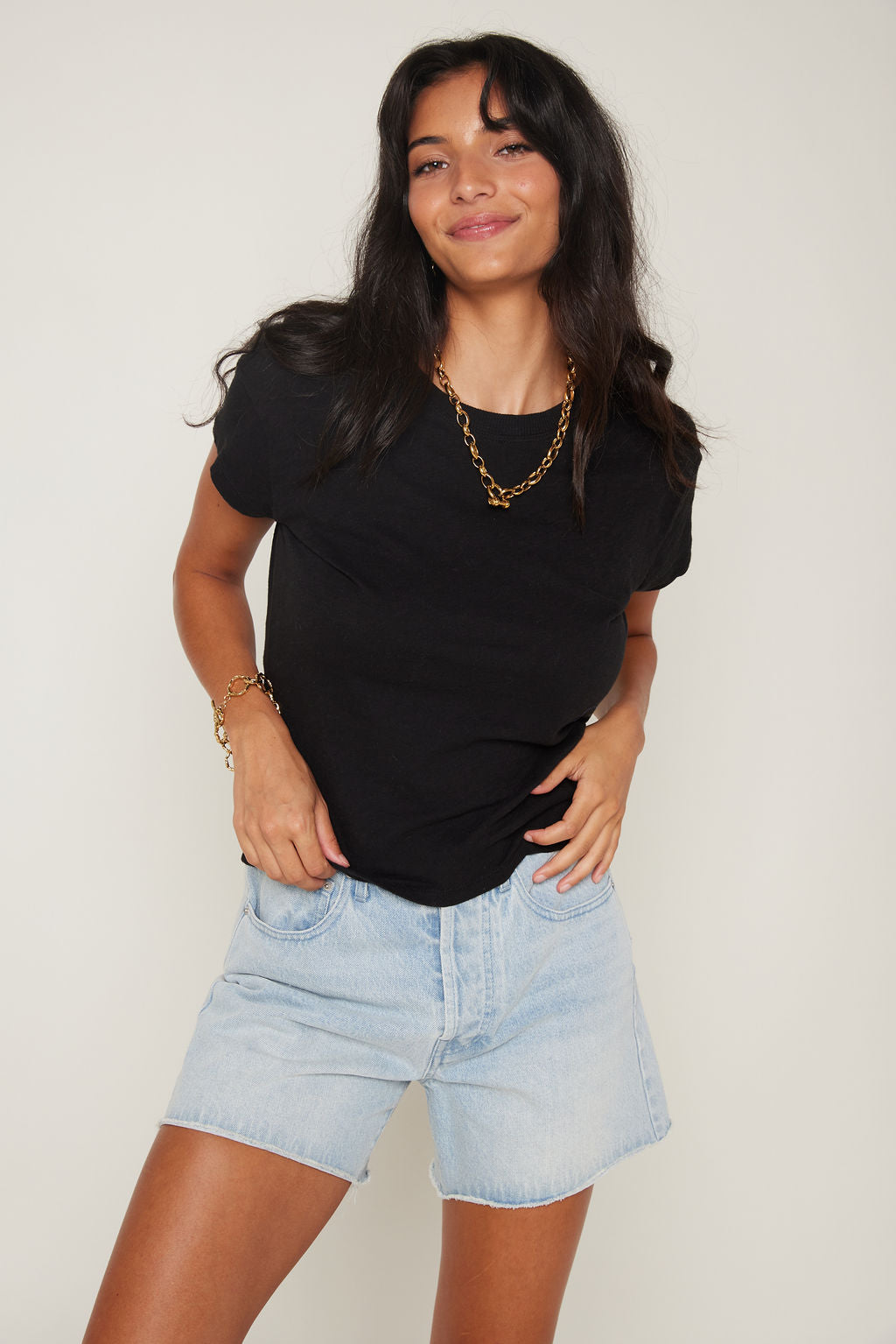 Z Supply Everyday Hi-Rise Denim Short